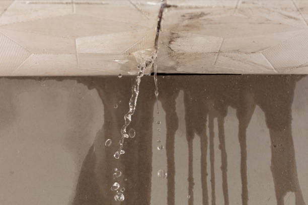 Professional Sewage Cleanup technician working in Albertson, NC